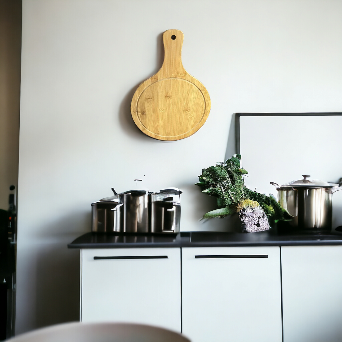 Wooden Pizza, Fruits Cutting Board-M