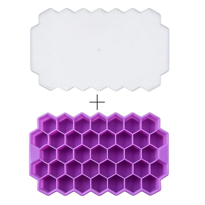 Silicone Ice Cube Molds with Lid