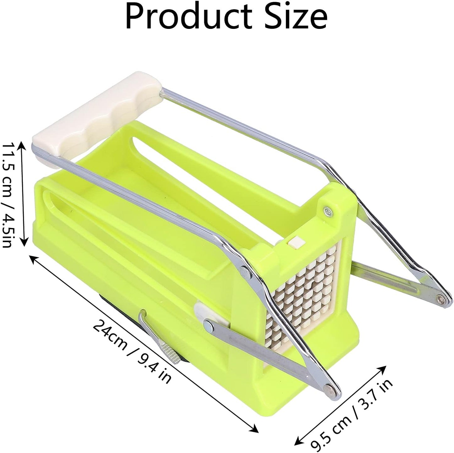 Potato Cutter French Fries Slicer-Green