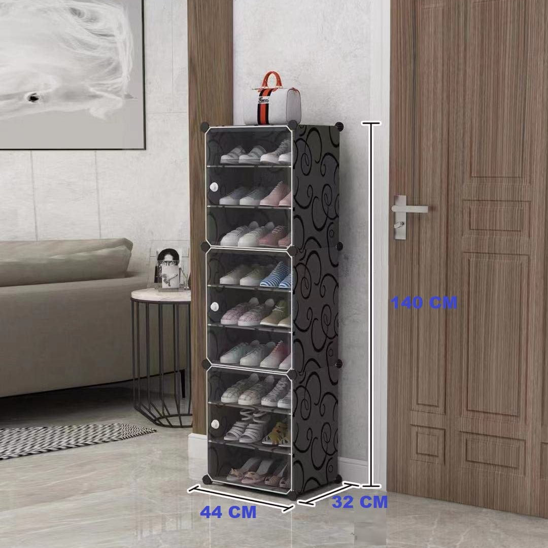 9 Step with 3 Door Shoe Organizer