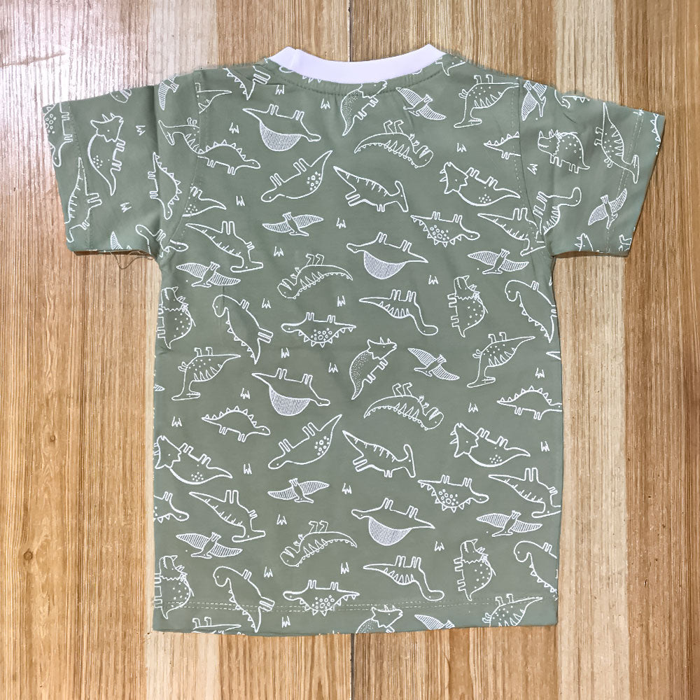 Dinosaur-olive T-Shirt