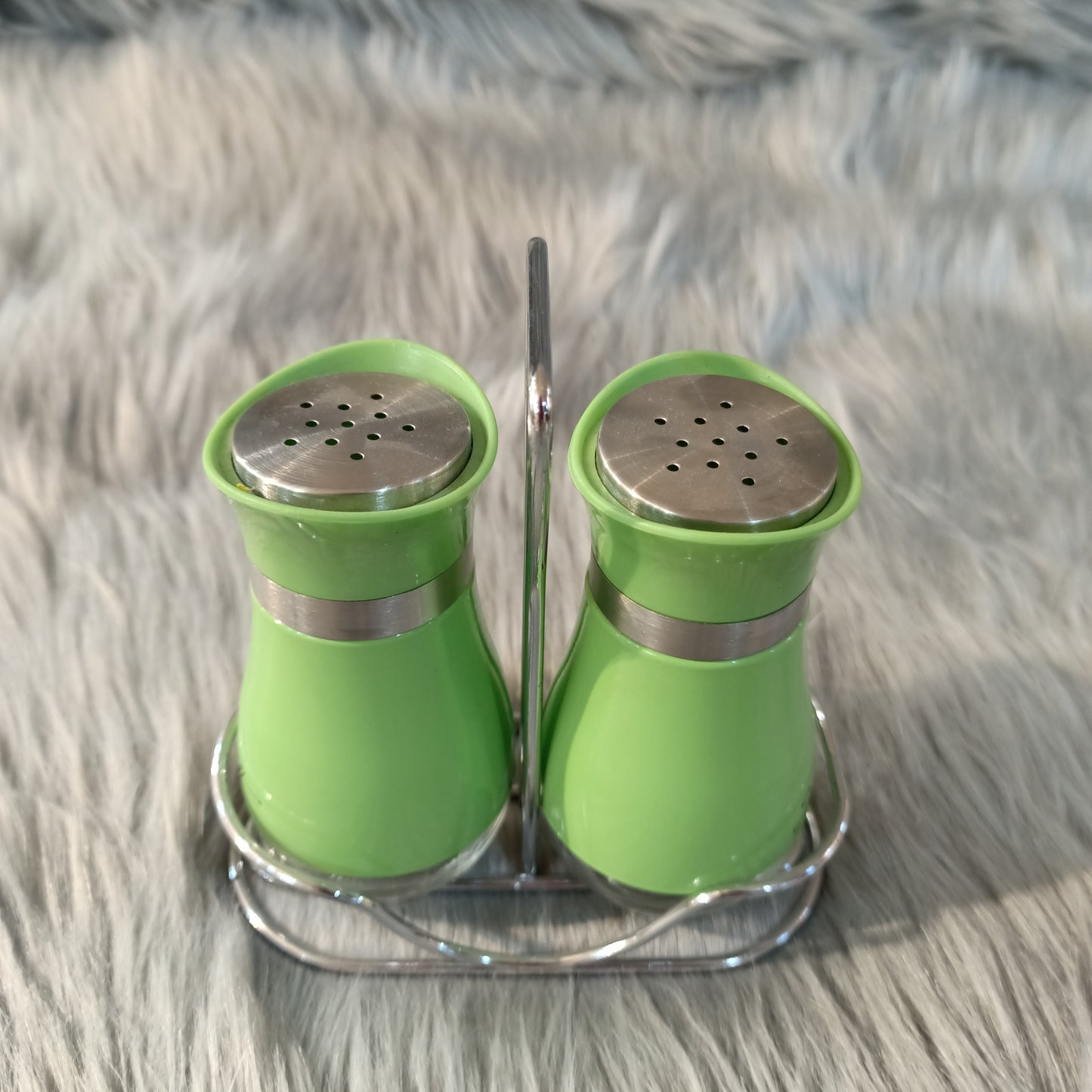 Salt and Pepper Pot with Stand