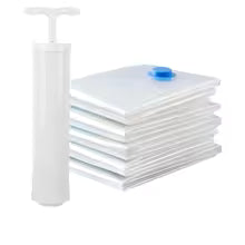 Reusable Vacuum Bags with Pump
