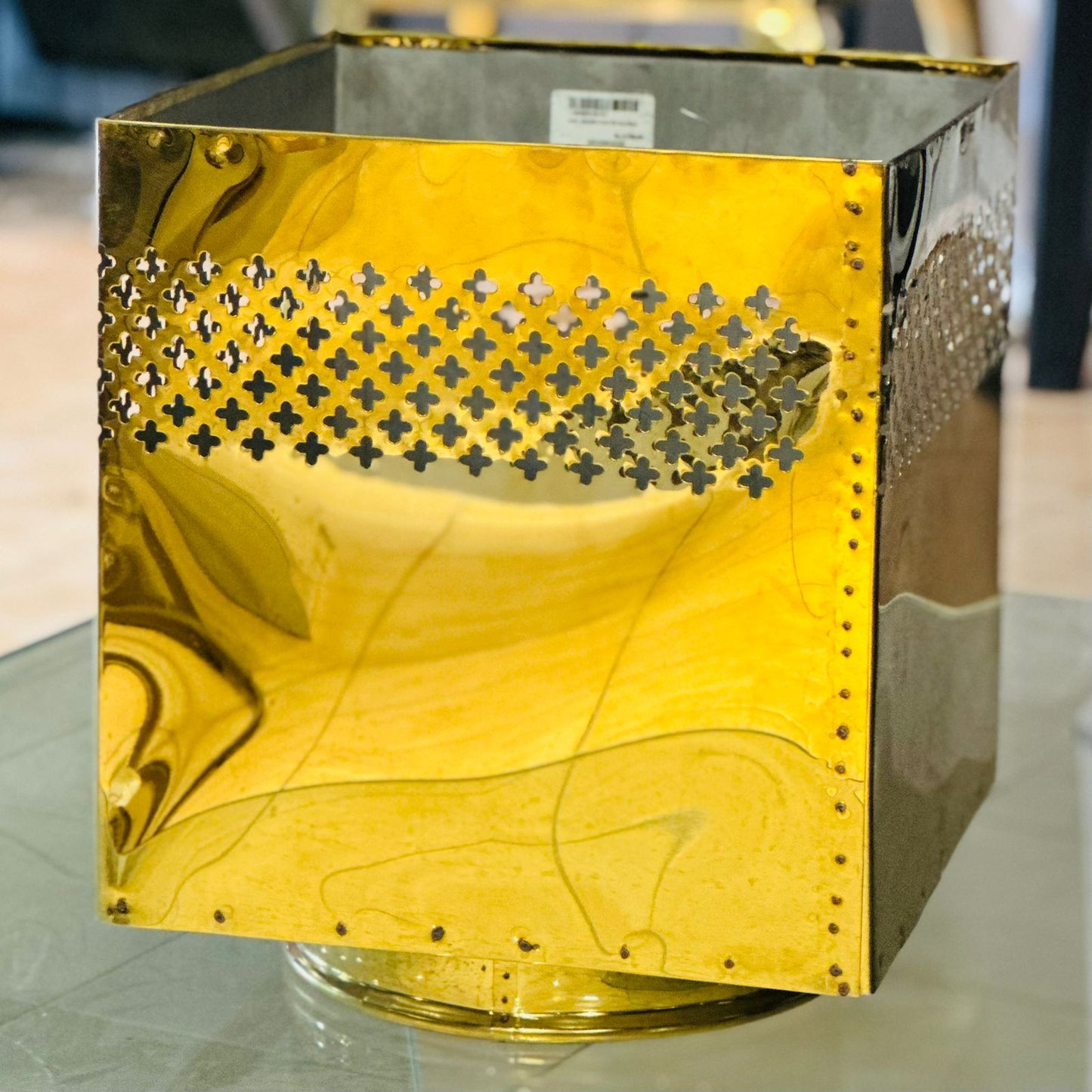 Golden Planter Square-S