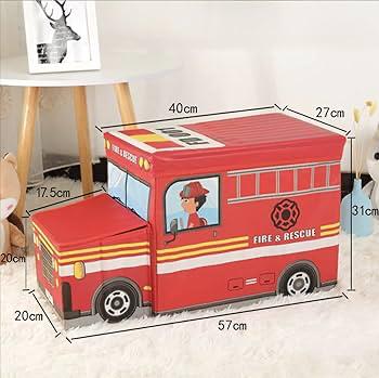 Fire Fighter Vehicle Design Storage Box