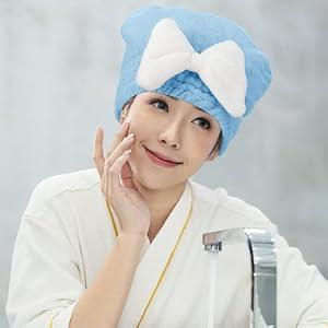 Super Absorbent Hair Towel Cap