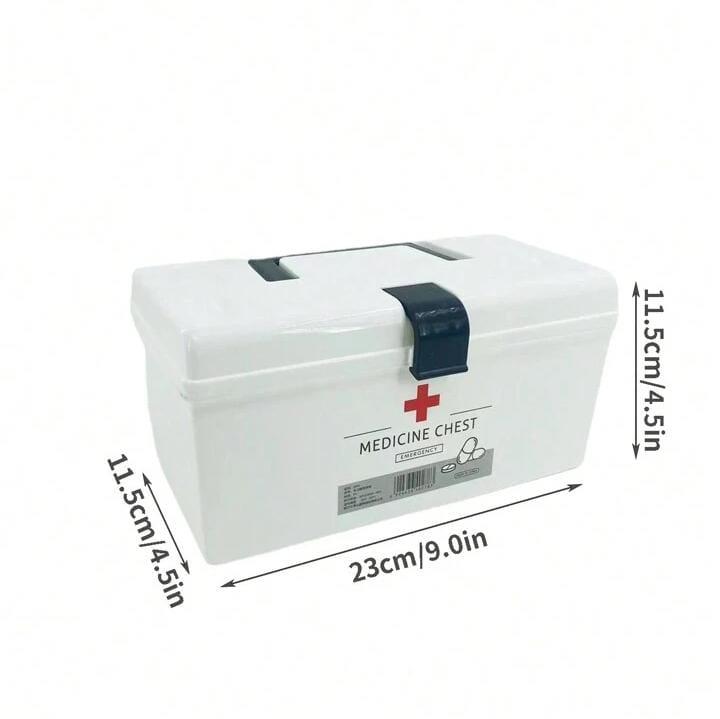 First Aid Kit Portable Emergency Medicine Box