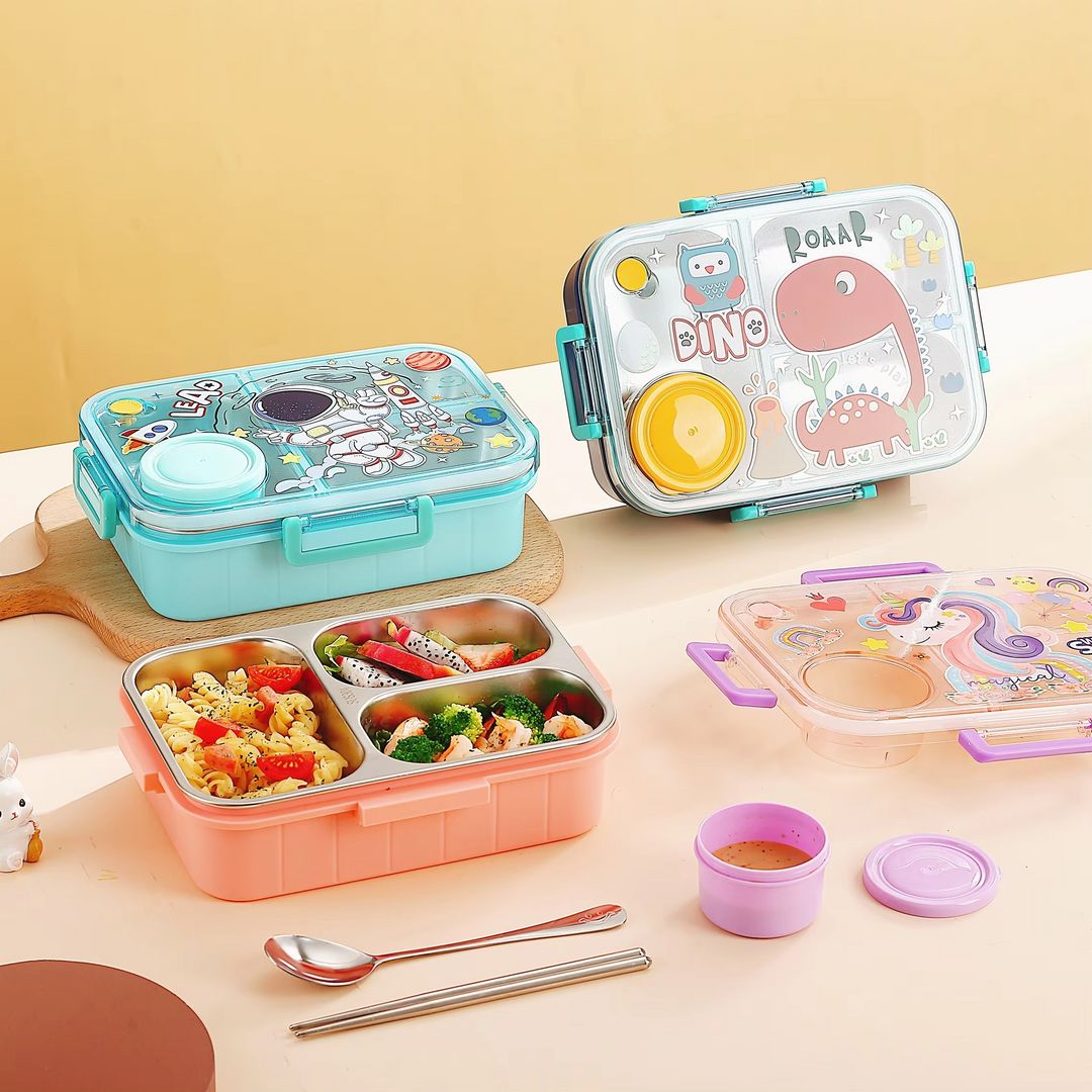 Stainless Steel Lunch Box-Unicorn