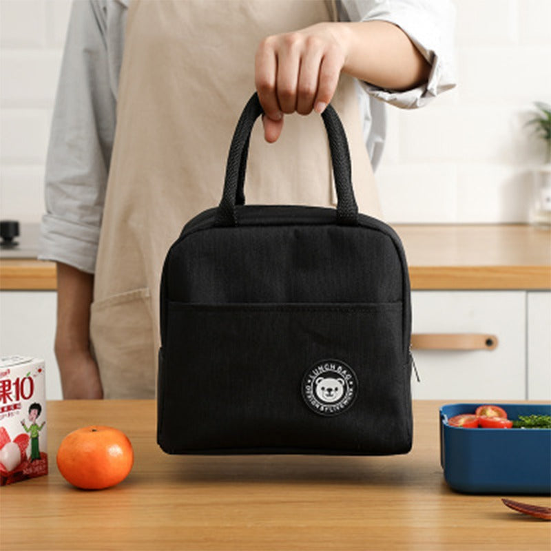 Delicate Texture Water-resistant thermal Insulated Lunch Bag