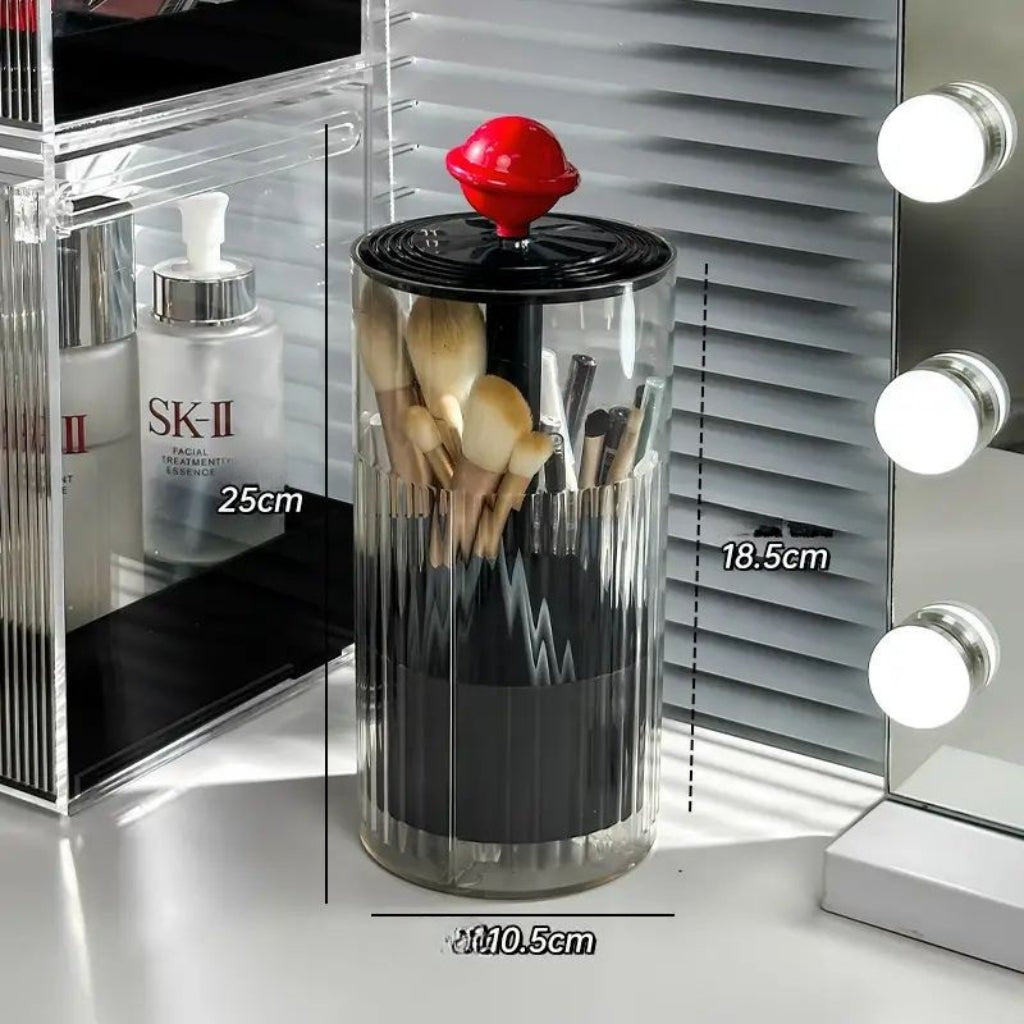 Pop-up Makeup Brush Holder