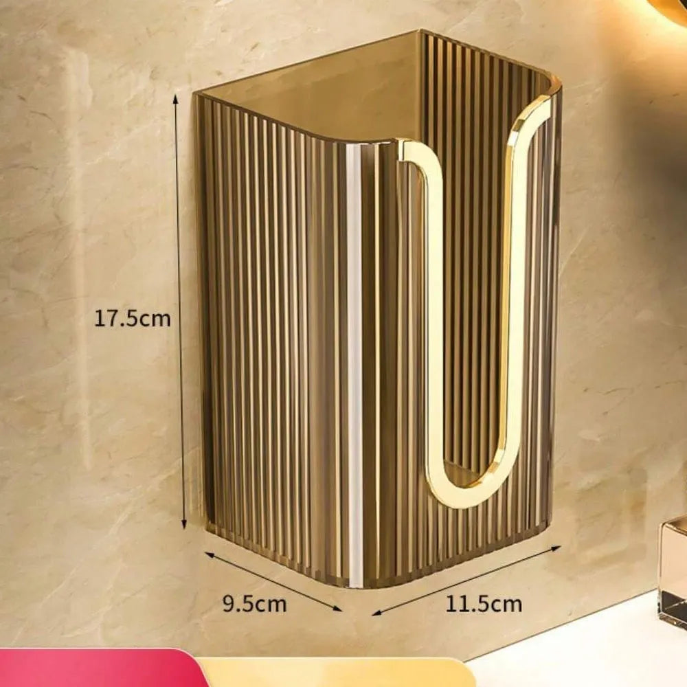 Wall-Mounted Acrylic Tissue Box