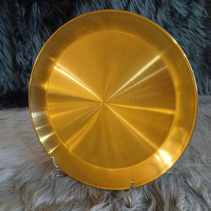 Round Gold Dinner Plate (30cm)