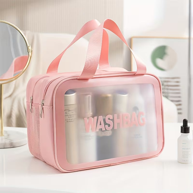 Portable Double Layer Organizer-Pink