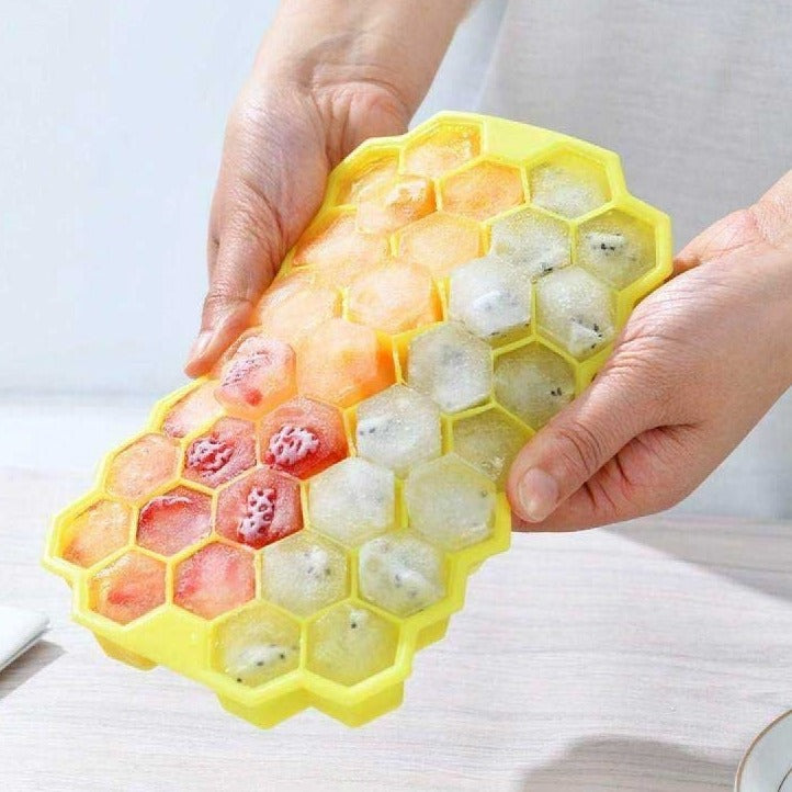 Honey Bunch Large Ice Cube Tray with lid