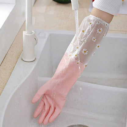 Long Sleeve Dishwashing Gloves
