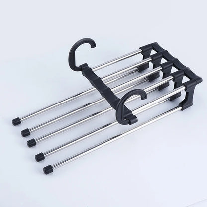 5 in 1 Stainless Steel Foldable Hanger
