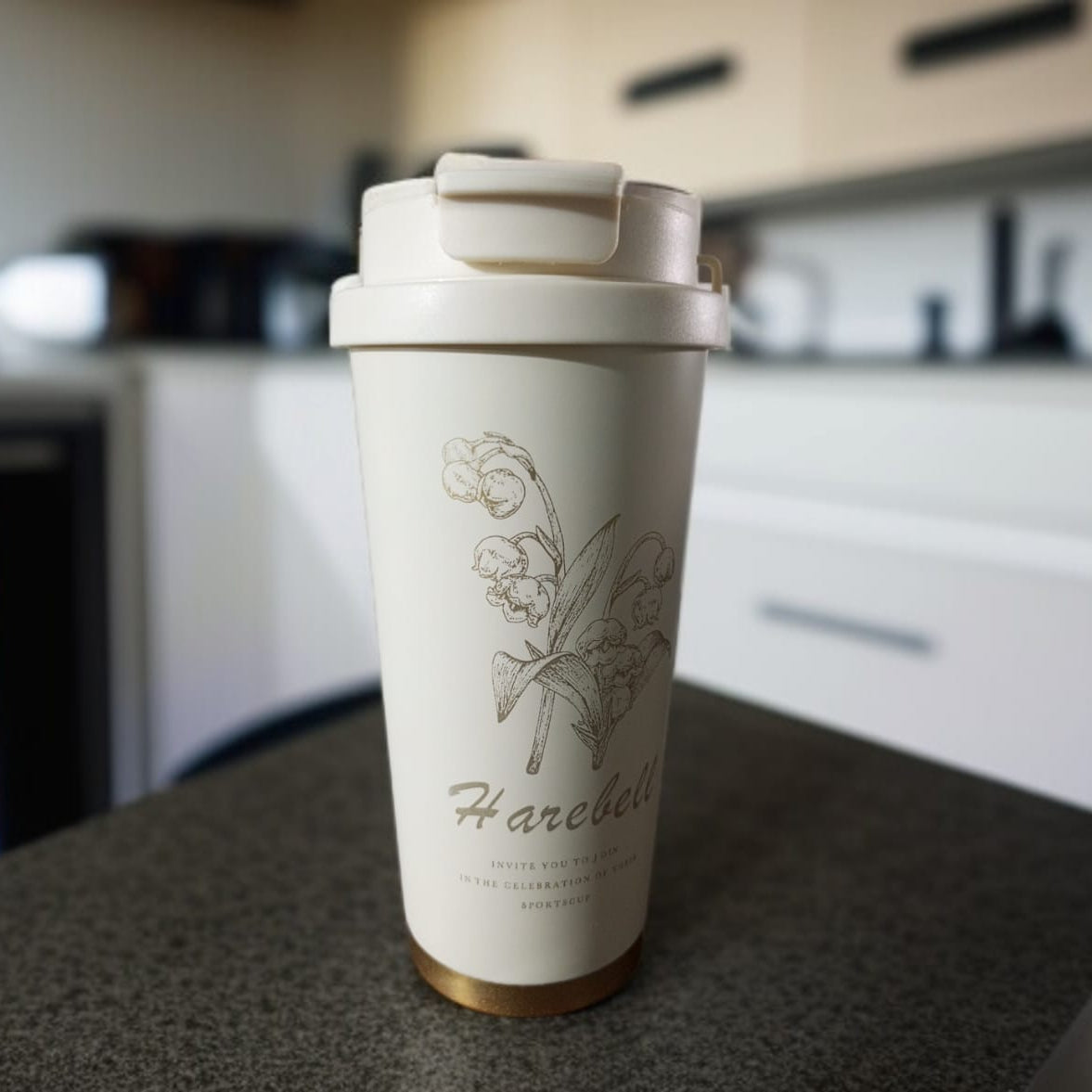 Stainless teel straw Thermos Cup