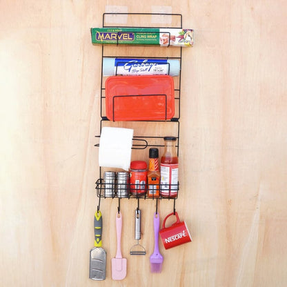 Wall Mounted Kitchen Storage Organizer