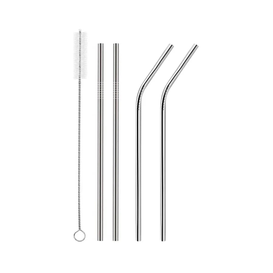 5 Pcs Stainless Steel Straw