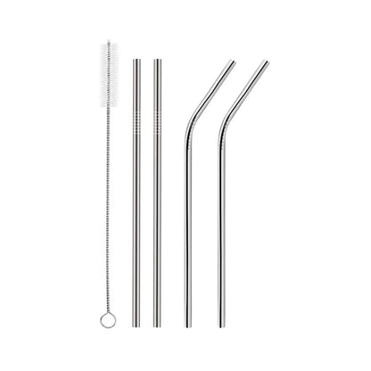 5 Pcs Stainless Steel Straw