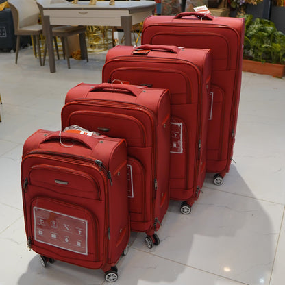 1 Pc Bencardo Travel Soft Suitcase (Red)