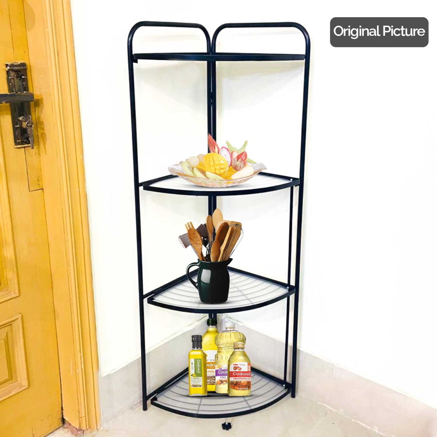 4 Layers Kitchen Corner Rack 706