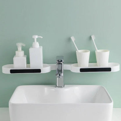 Wall Mounted Rotating Organizer Shelf