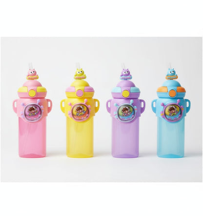 Kids Sipper Water Bottle-Yellow