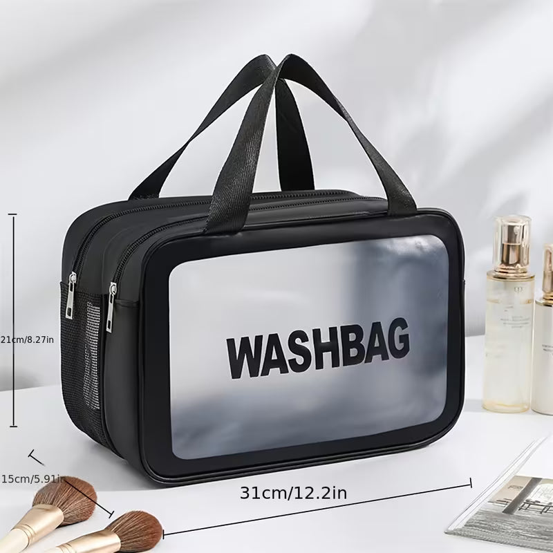 Portable Double Layer Organizer-Black