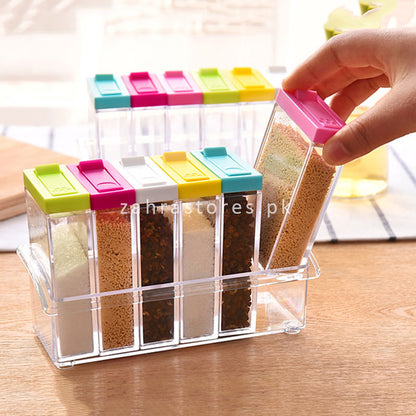 6-Pcs Spice Jar