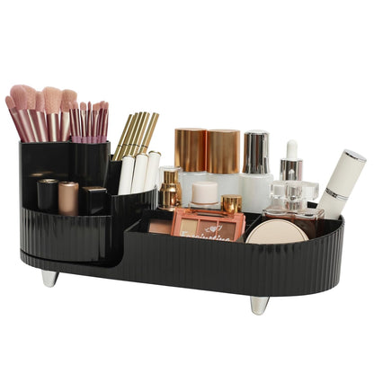 Portable Cosmetic Display Organizer-Black
