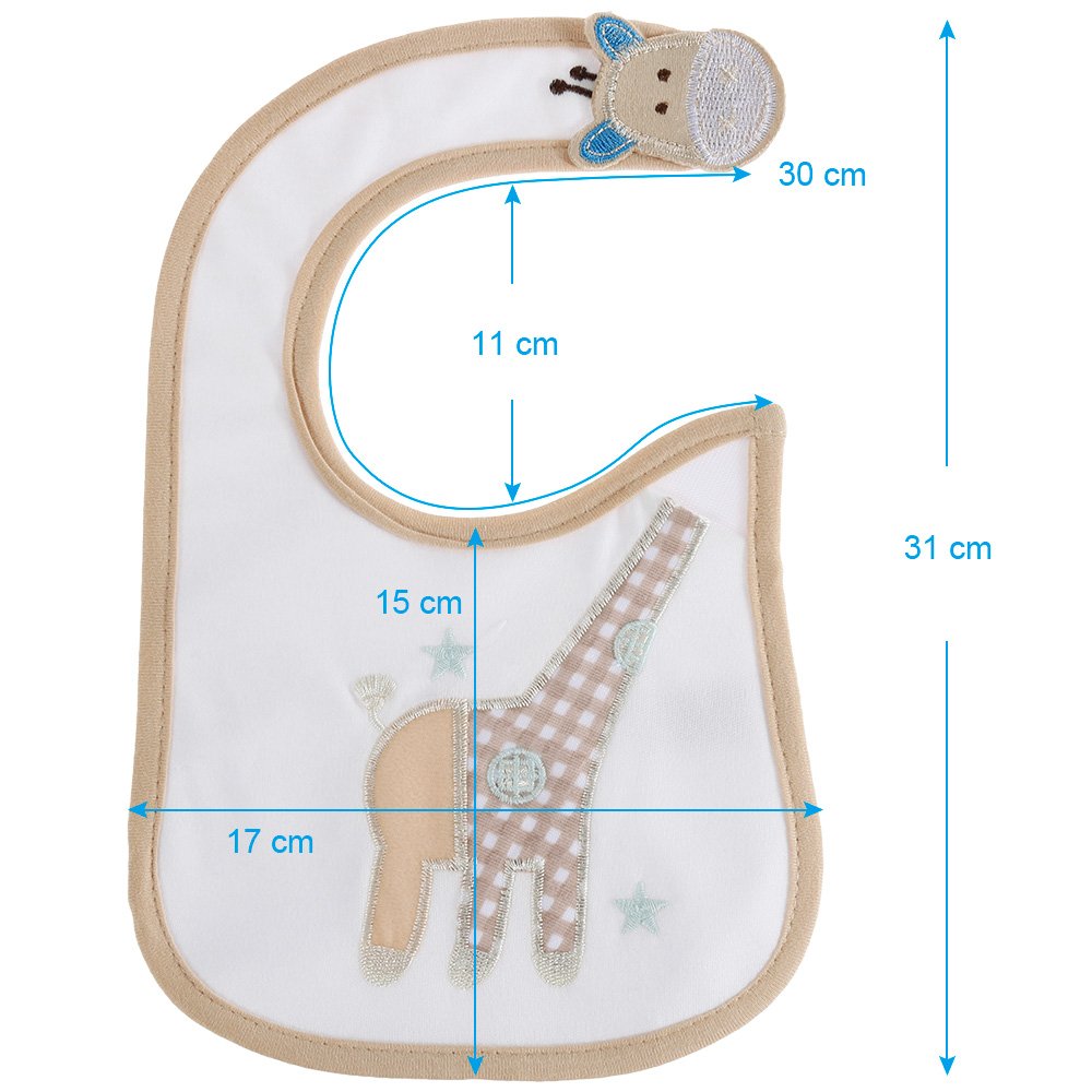MOMEASY Baby Bib -Small