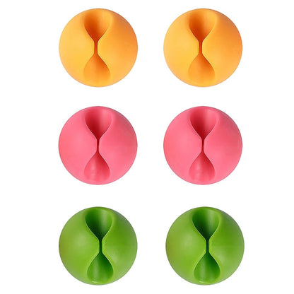 6 Pc Cable Clips