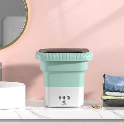Foldable Washing Machine-Green