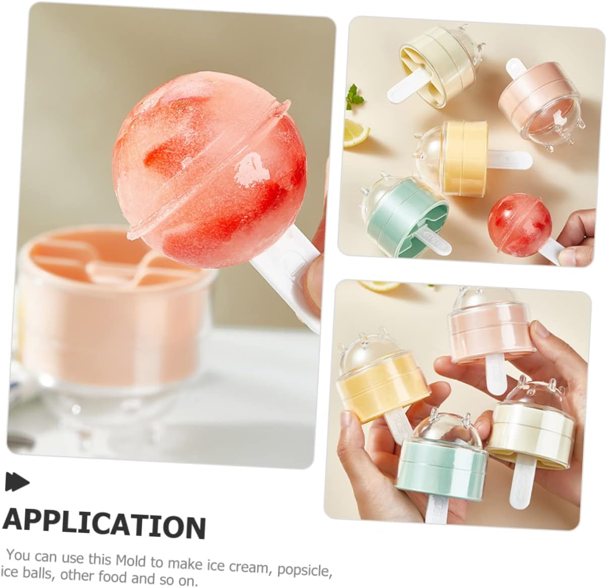 Reusable Ice Mold & Popsicles