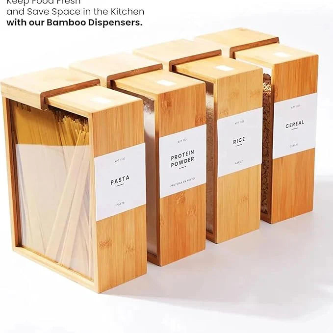 Wooden Grain Storage Box