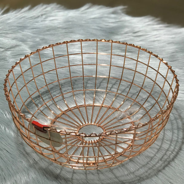 Round Fruit Basket-Copper