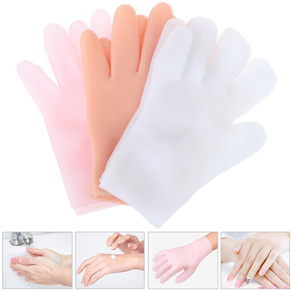 Pair of Silicone Moisturizing Gloves