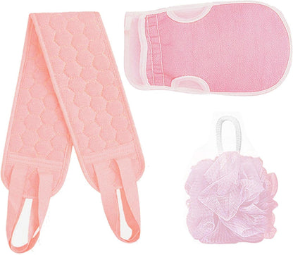 3 in 1 Bath Belt Set-Pink