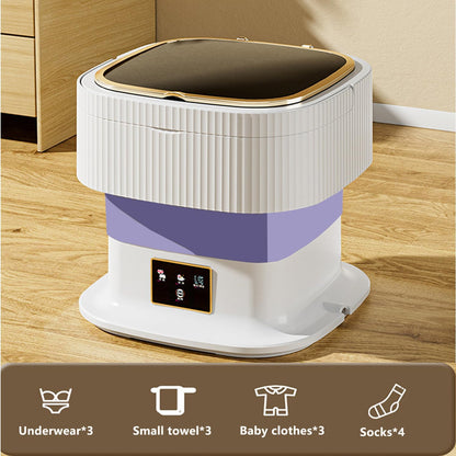 Large Capacity Laundry Washer-Purple