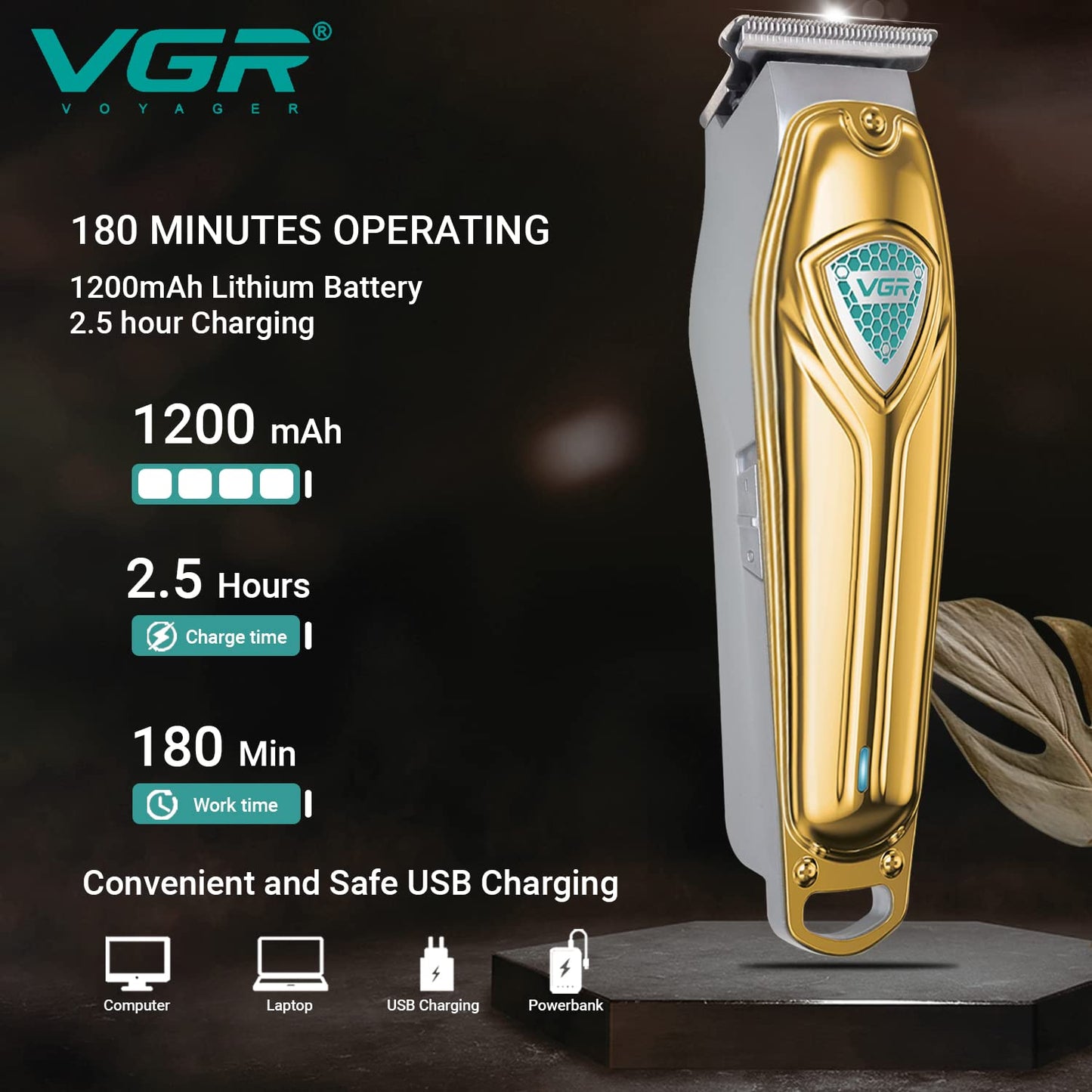 VGR V-911 Professional Hair Trimmer