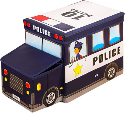 Police Car Design Storage Box