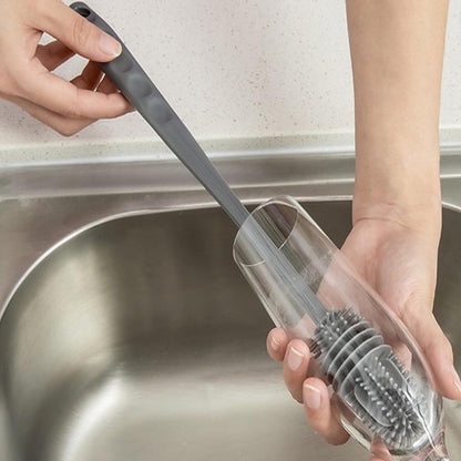 Long Handle Silicone Cleaning Brush
