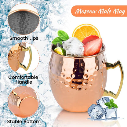 Stainless Steel Mug-Copper