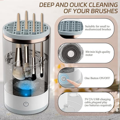 Automatic Cosmetic Cleaner & Dryer