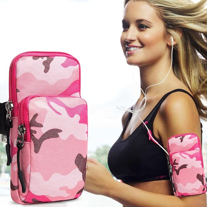 Mini Fabric Arm Phone Pouch