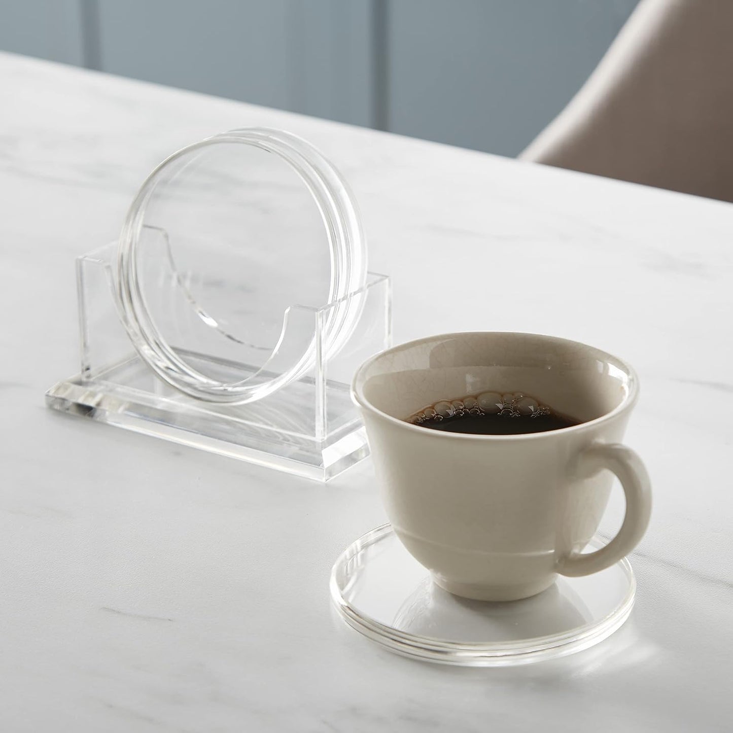 Acrylic Tea Coaster Round