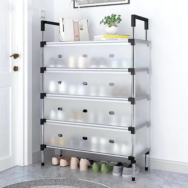 5 Layer Metal Shoe Organizer Rack