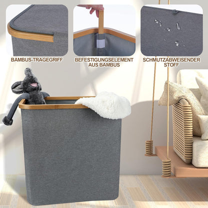 Foldable Laundry Storage Basket-M