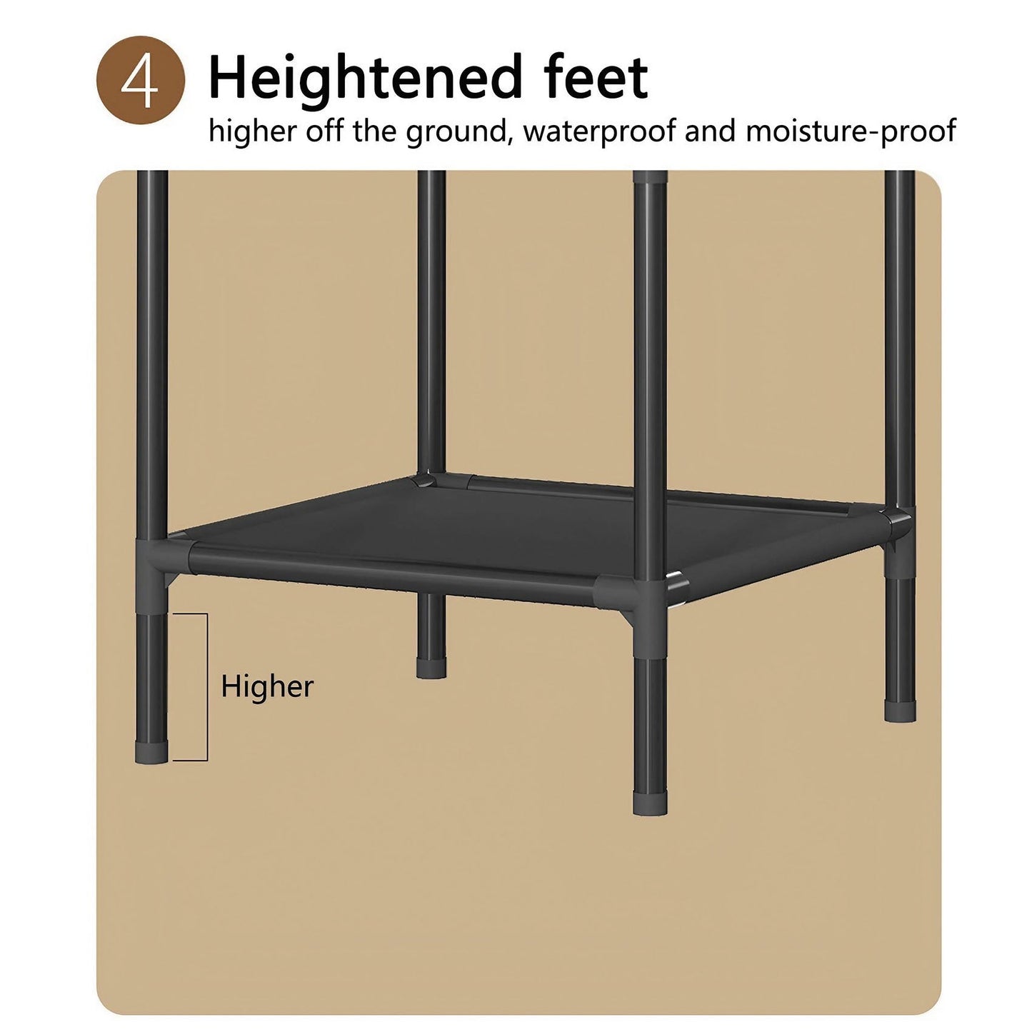 Multi Layer Cloth Corner Rack